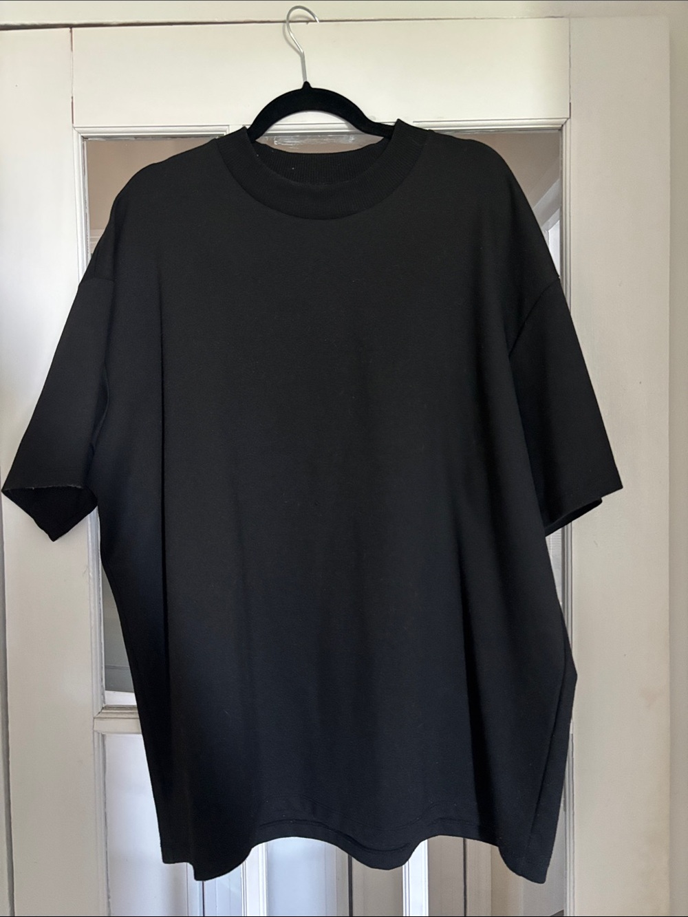 Oversized Boohoo Man Black T Shirt